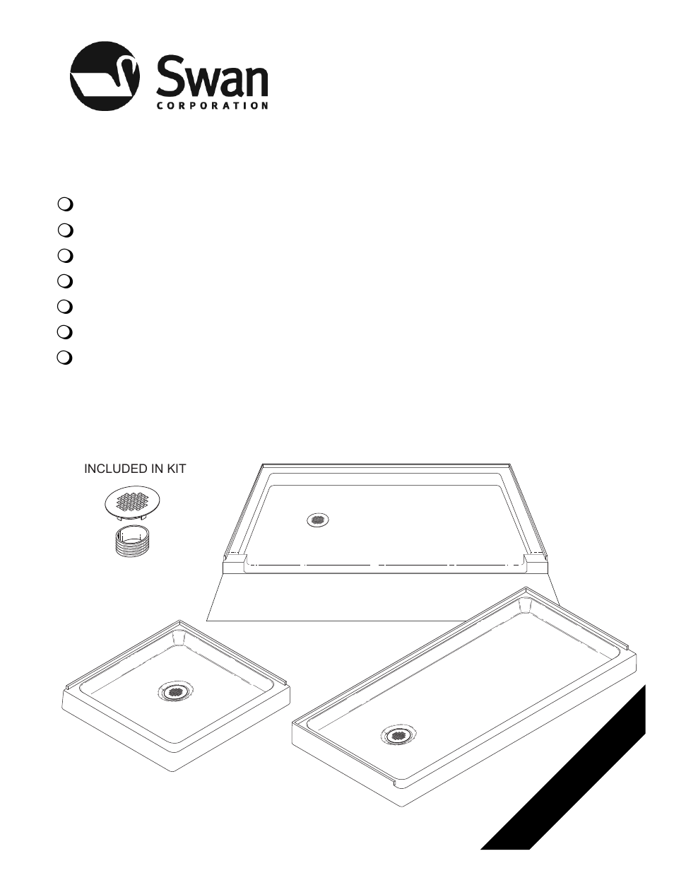 Swanstone STS-3738 - Installation User Manual | 20 pages