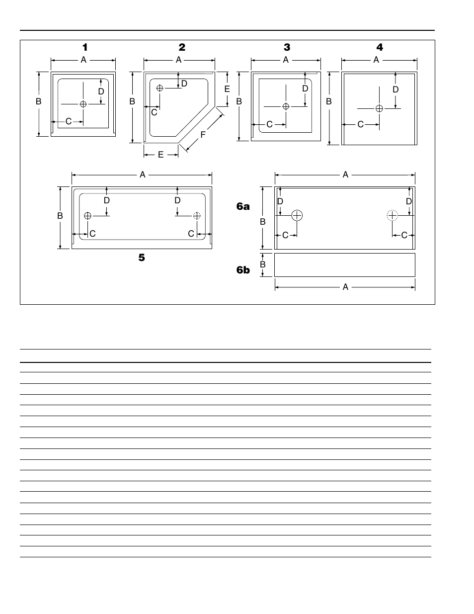 General information, 6a 6b, Bd d c c | Swanstone STS-3738 - Installation User Manual | Page 8 / 20