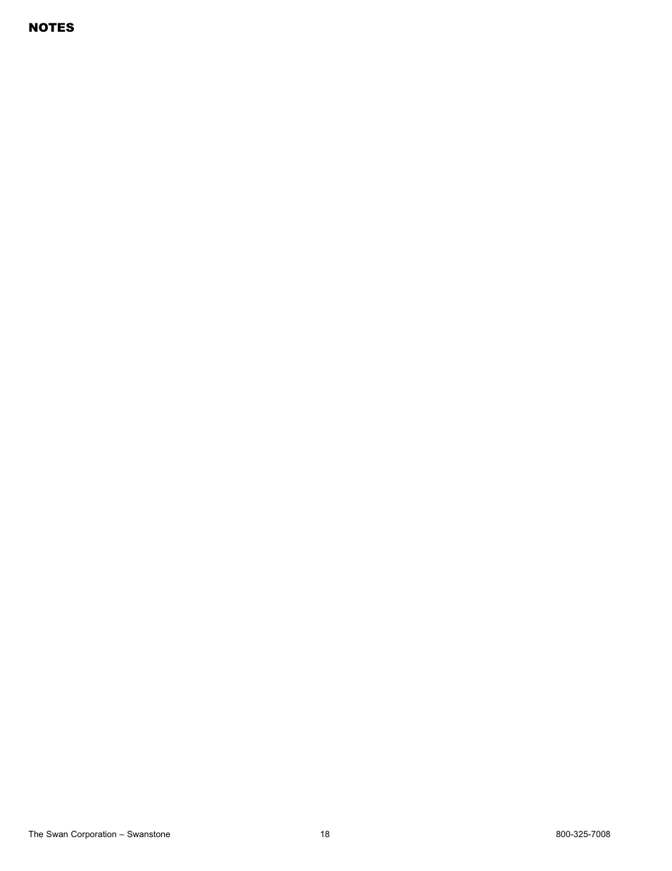 Swanstone STMK96-(xxxx) - Installation User Manual | Page 18 / 20