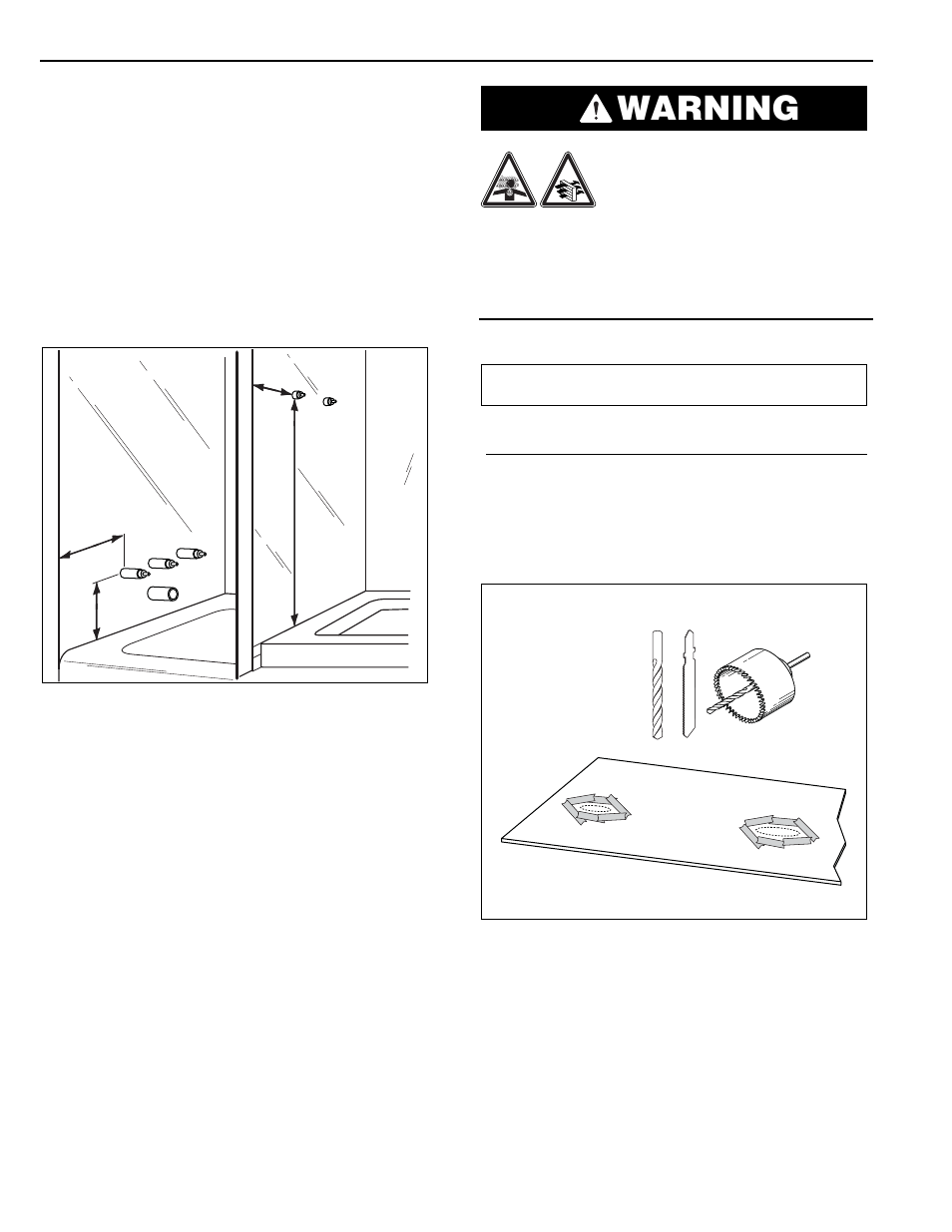 Warning, Installation procedure | Swanstone TI-NEO-DTF - Installation User Manual | Page 14 / 28
