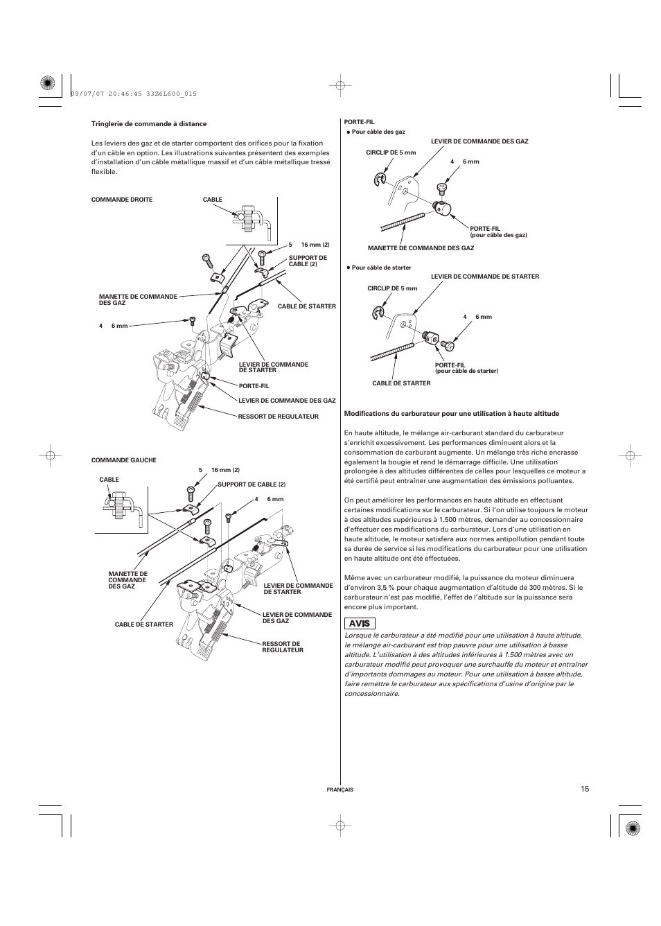 Unique Industries Honda GX690 User Manual | Page 35 / 60