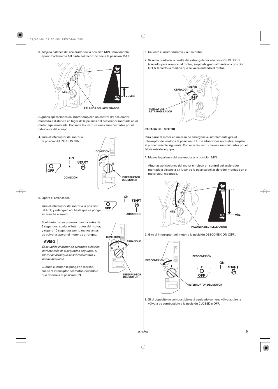 Unique Industries Honda GX690 User Manual | Page 45 / 60