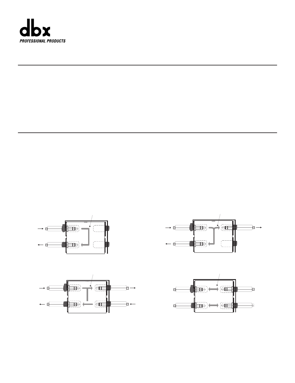 dbx PB48 User Manual | 4 pages