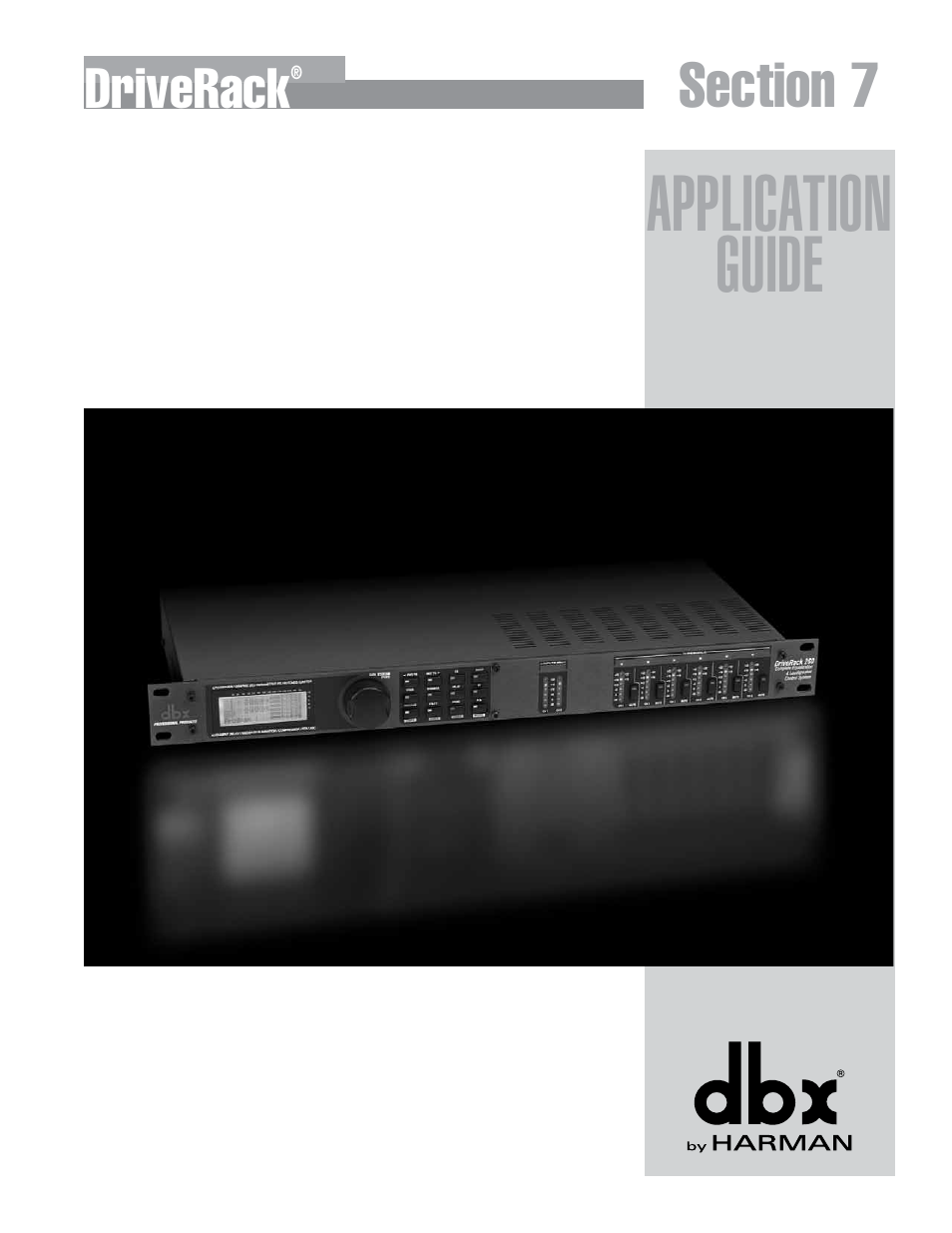 Application guide | dbx DriveRack 260 User Manual | Page 67 / 84