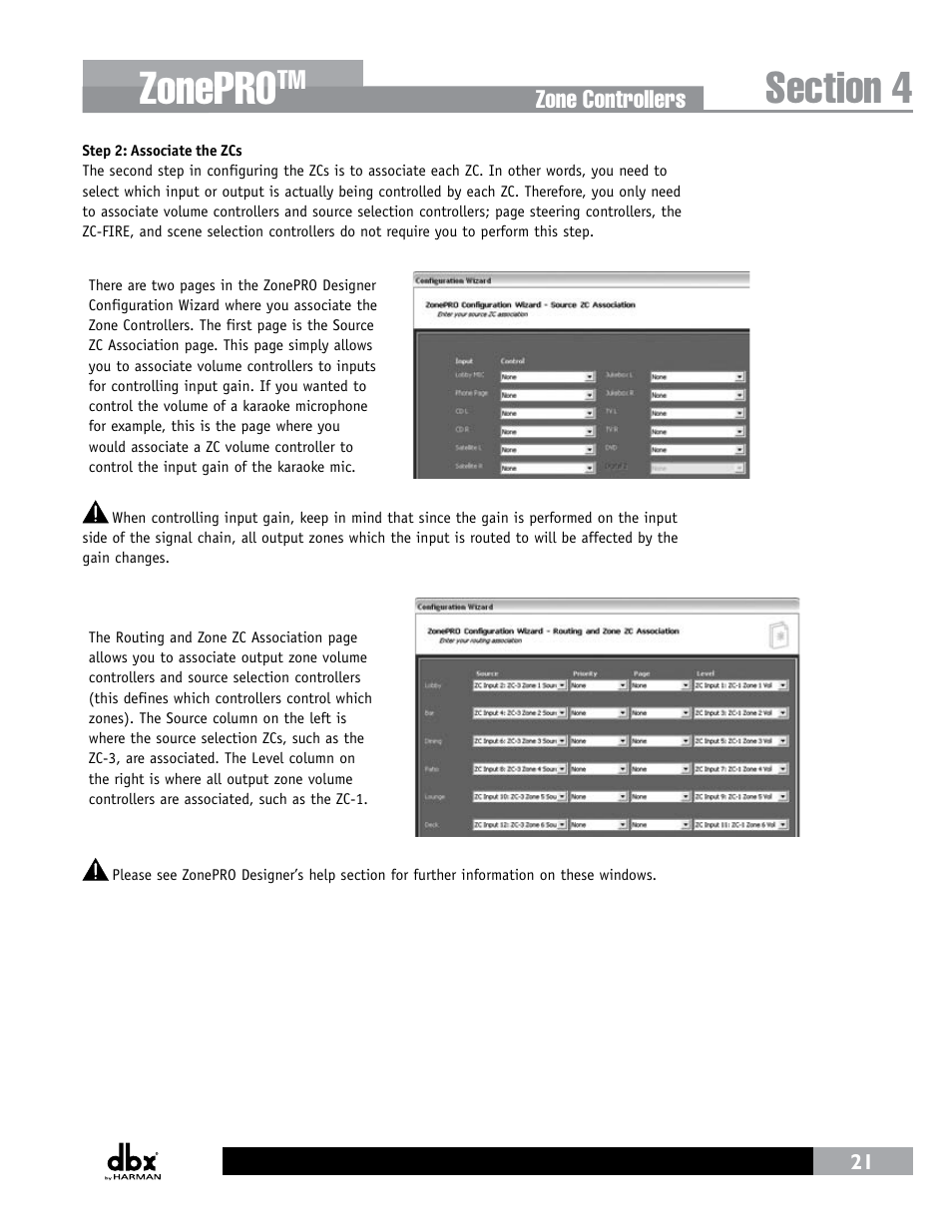 Zonepro | dbx ZonePRO InstallGuide User Manual | Page 27 / 60