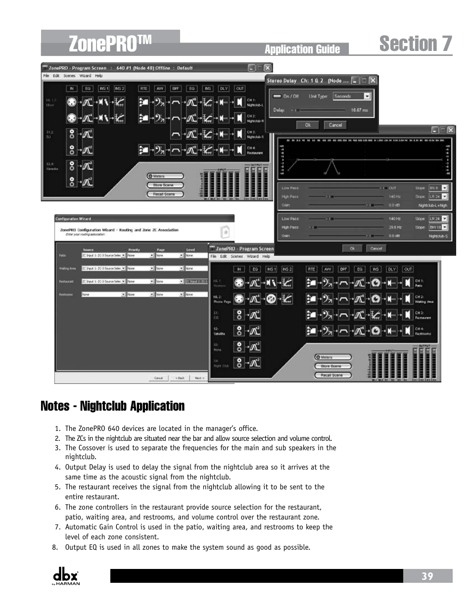 Zonepro | dbx ZonePRO InstallGuide User Manual | Page 45 / 60