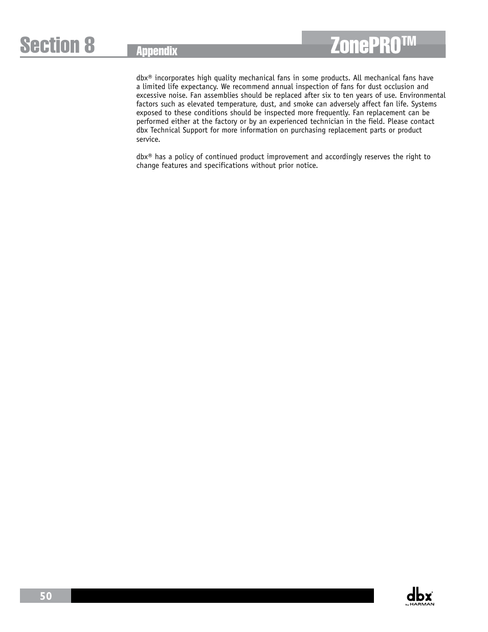 Zonepro | dbx ZonePRO InstallGuide User Manual | Page 56 / 60