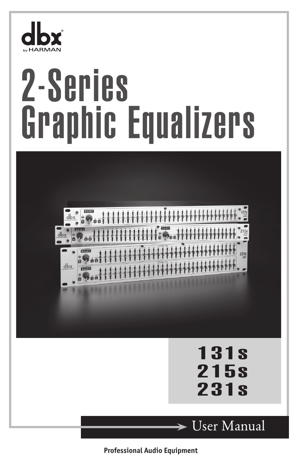 dbx 231s Equalizer User Manual | 12 pages