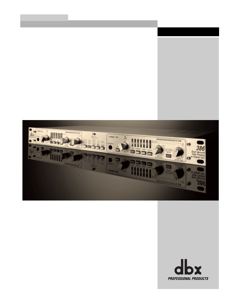 Digital, Applications | dbx 386 User Manual | Page 17 / 35