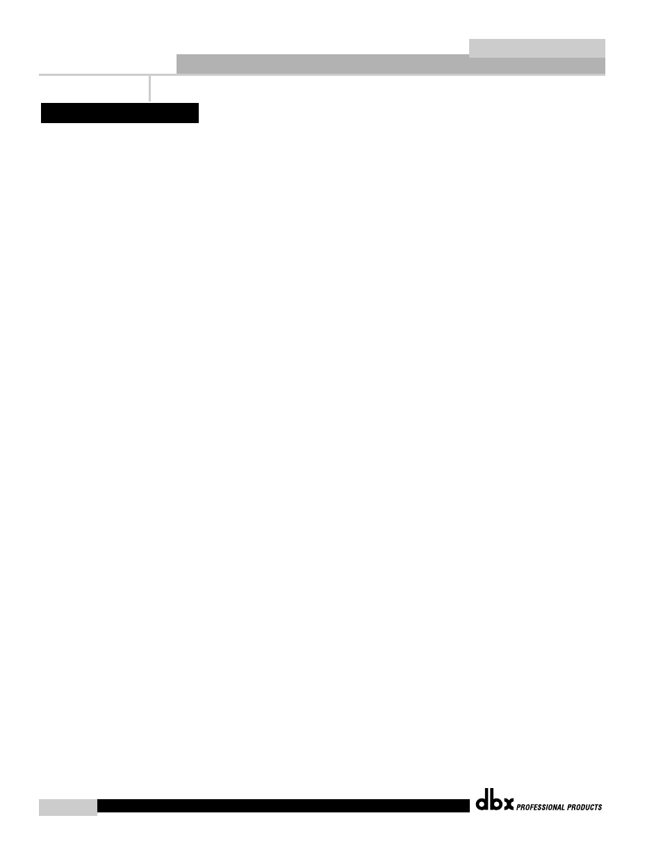 Appendix d, Appendix, D.3 specifications | Microphone input, Line input (rear panel), Instrument input (front panel), Analog outputs, Insert, Digital outputs, Word sync input/output | dbx 386 User Manual | Page 34 / 35