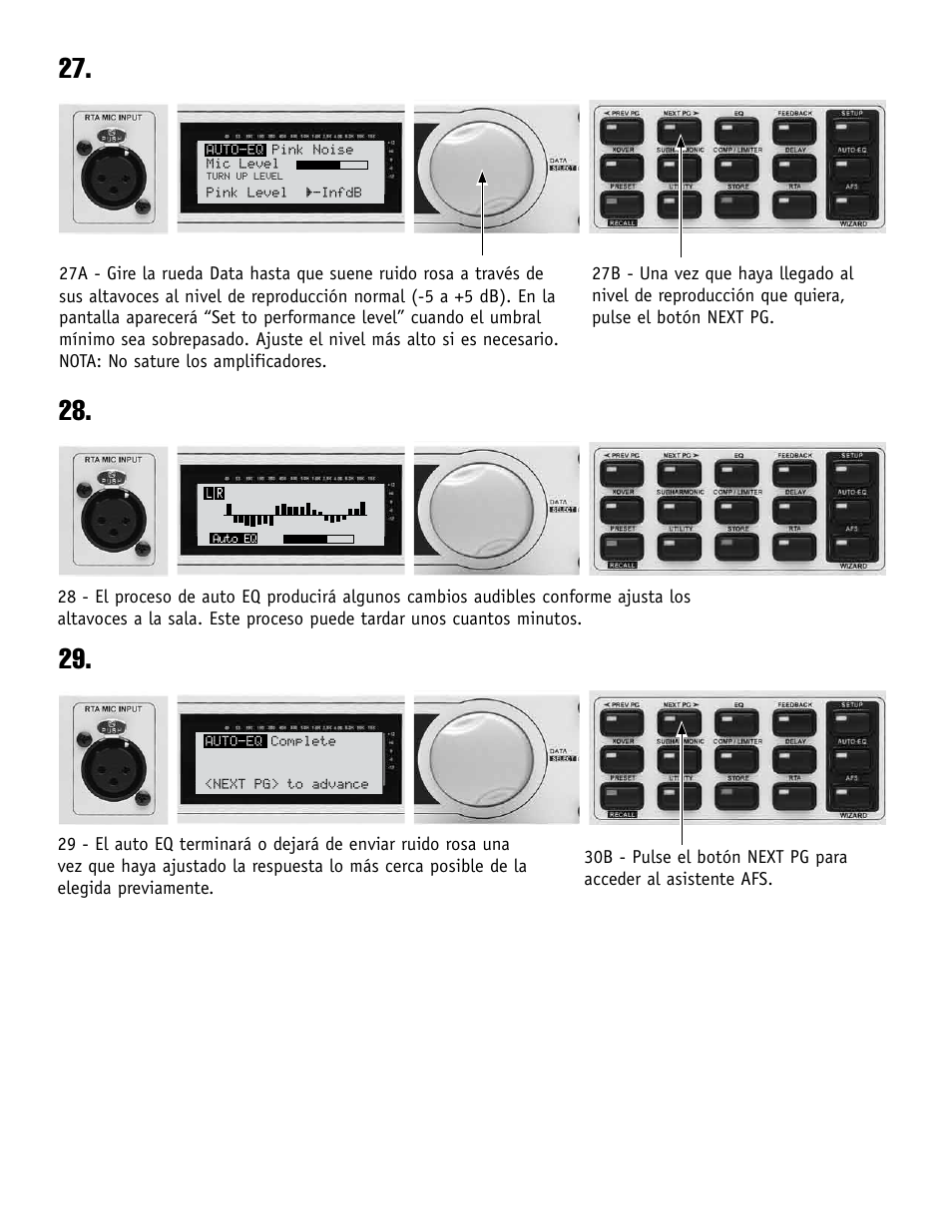 dbx DriveRack PA+ Quickstart Guide User Manual | Page 10 / 16