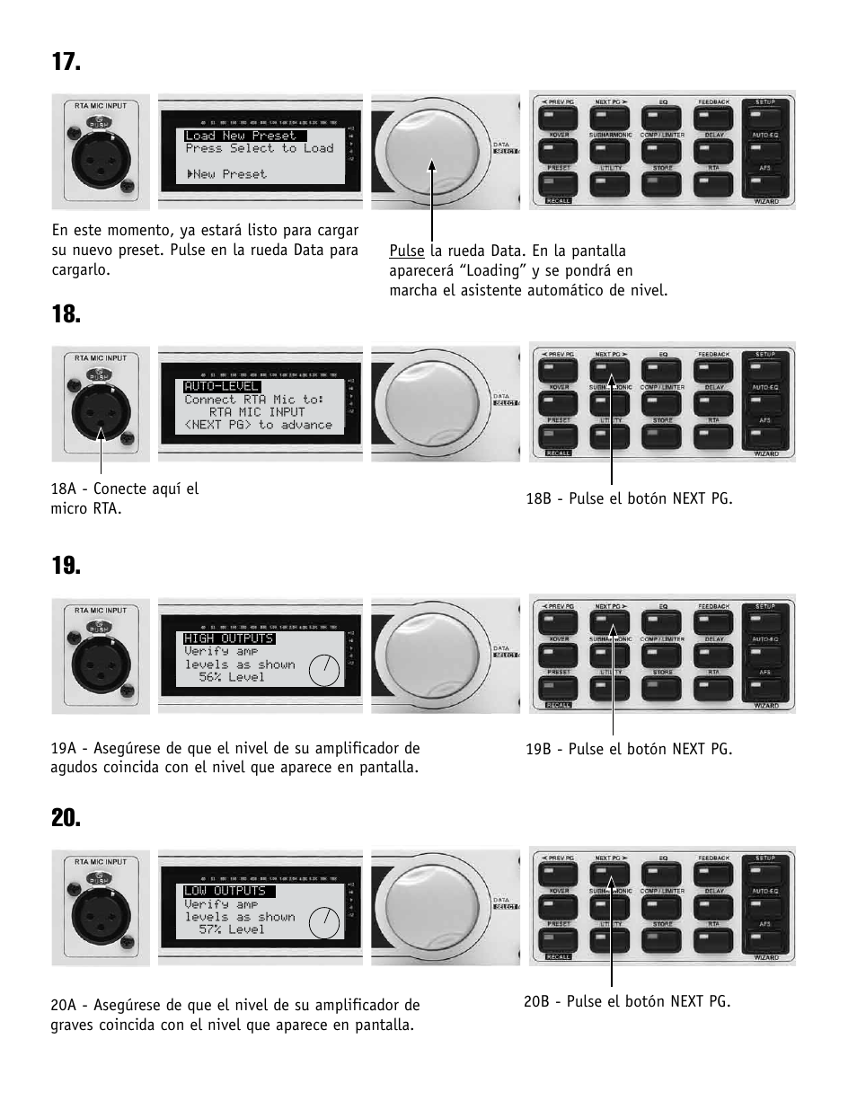 dbx DriveRack PA+ Quickstart Guide User Manual | Page 7 / 16