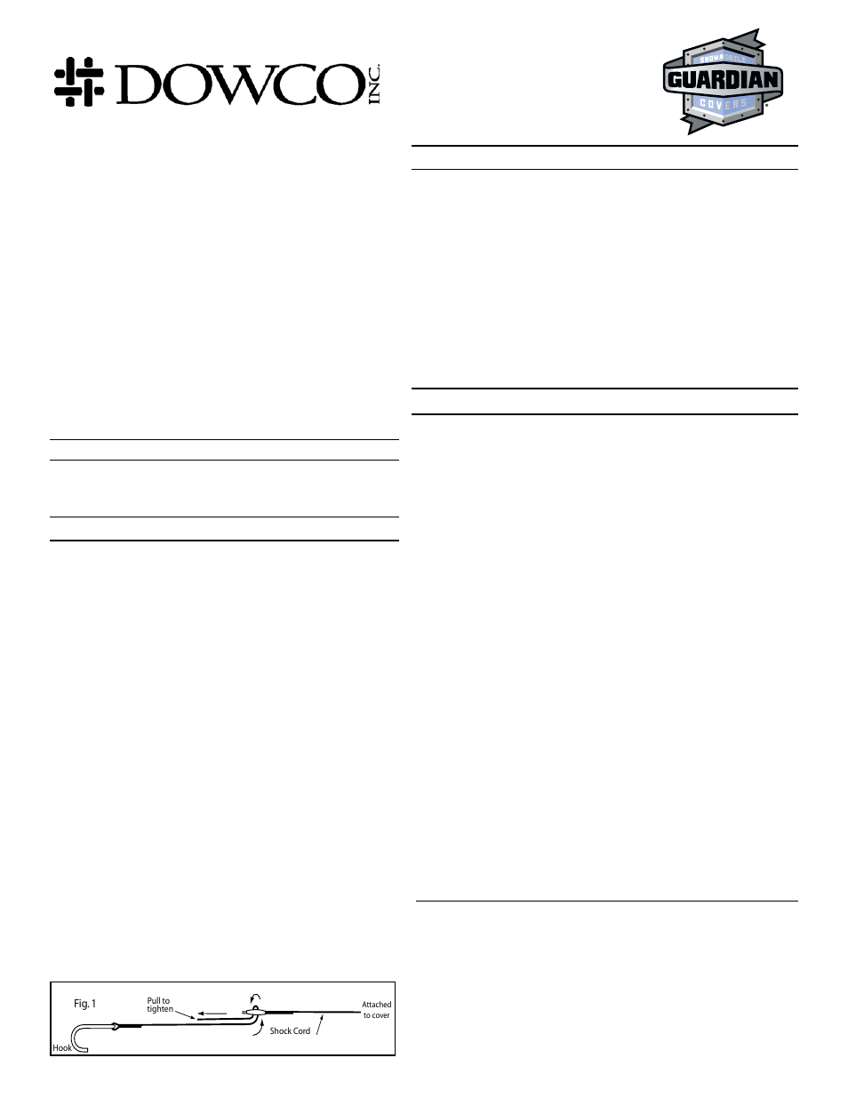 Dowco Power Sports Guardian Snowmobile Cover Universal Fit User Manual | 1 page
