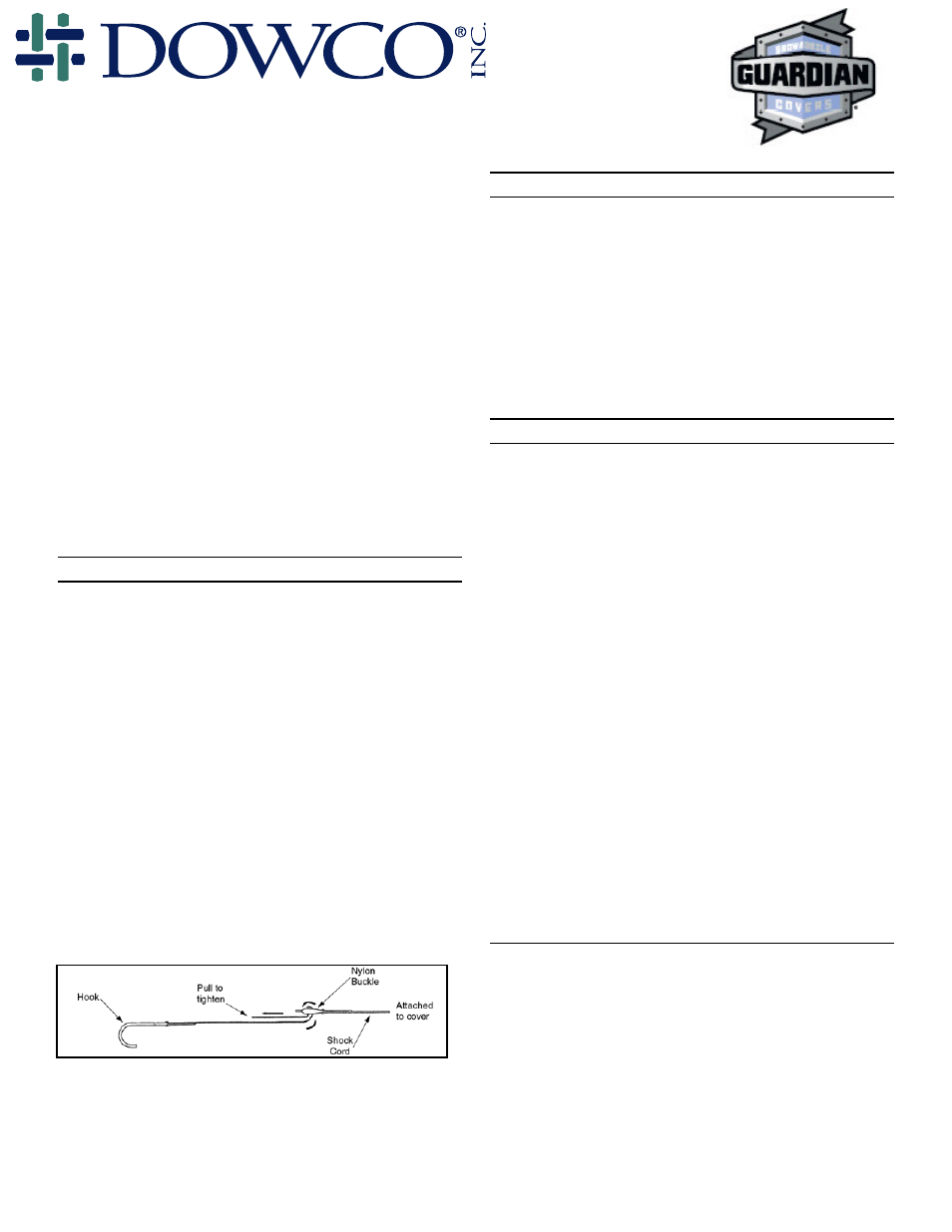 Dowco Power Sports Guardian Custom Fit Snowmobile Cover User Manual | 1 page