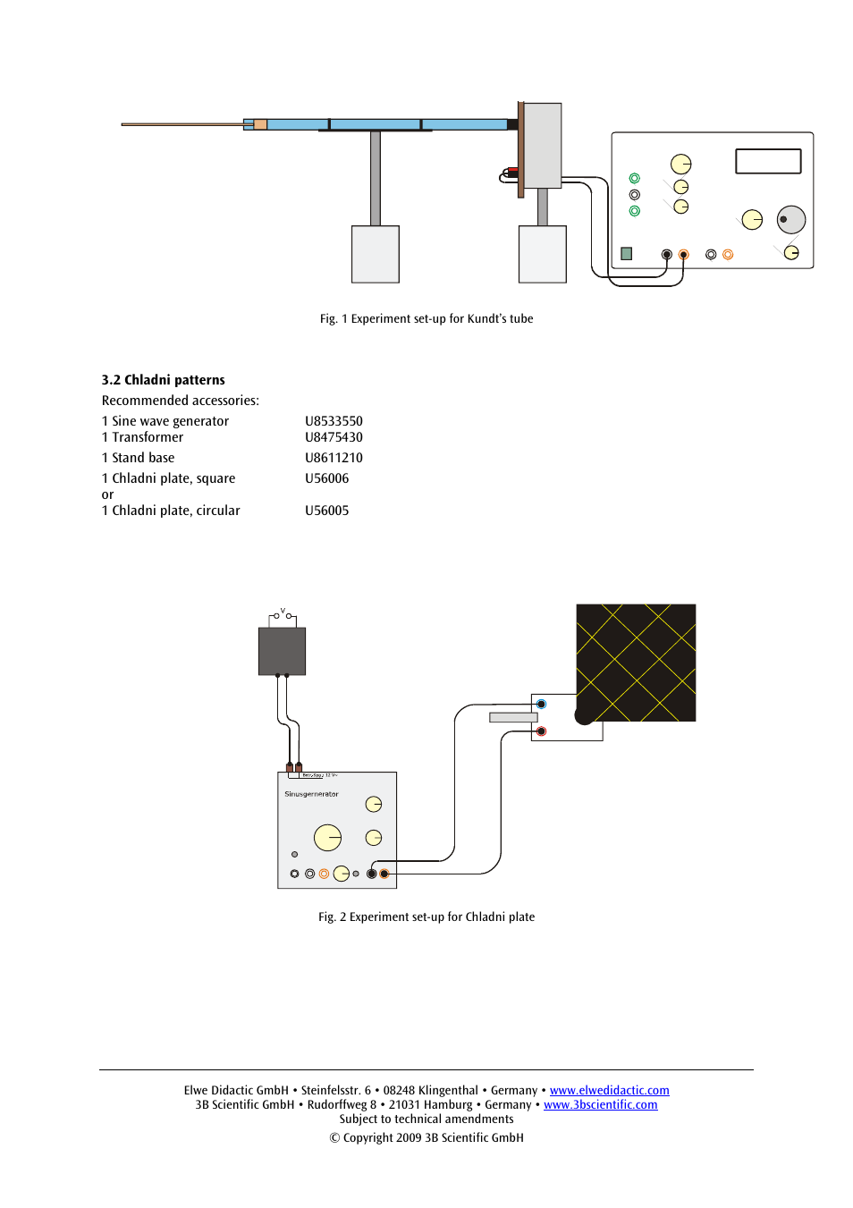 3B Scientific Horn Loudspeaker User Manual | Page 4 / 12