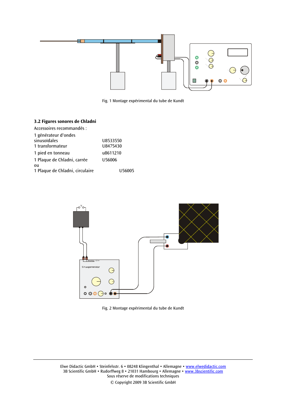 3B Scientific Horn Loudspeaker User Manual | Page 6 / 12