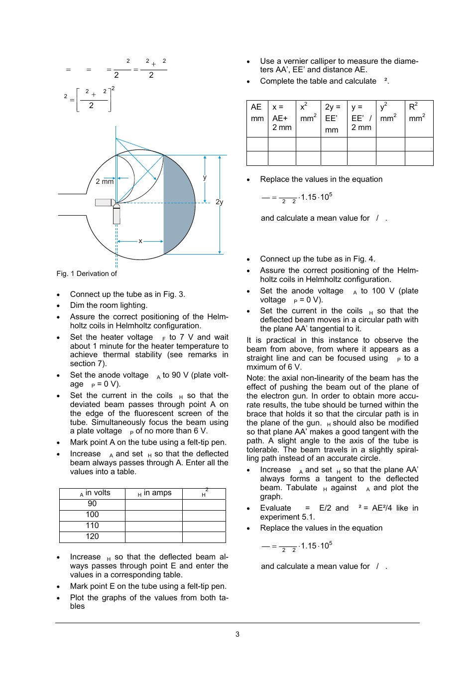 3B Scientific Teltron Dual Beam Tube S User Manual | Page 3 / 6