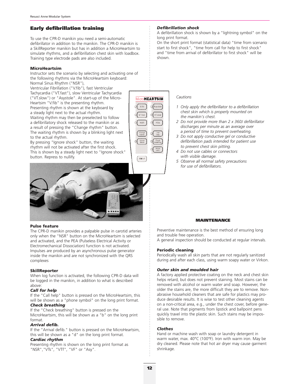 3B Scientific Resusci Anne CPR Torso User Manual | Page 10 / 73