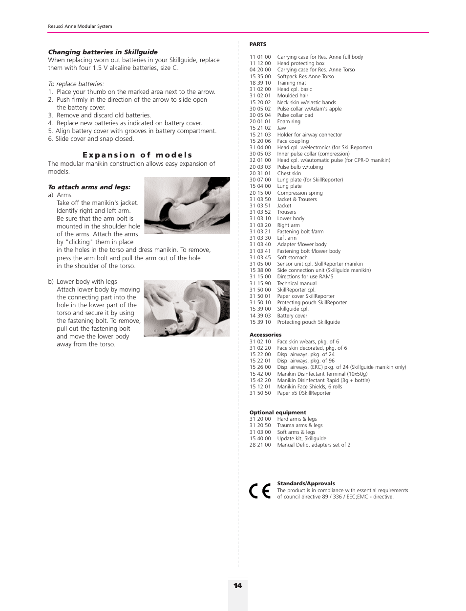 3B Scientific Resusci Anne CPR Torso User Manual | Page 12 / 73