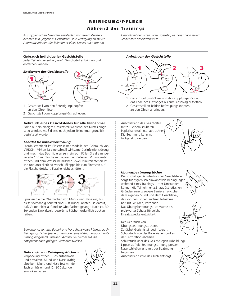 3B Scientific Resusci Anne CPR Torso User Manual | Page 20 / 73