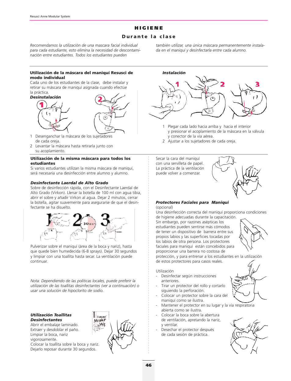 3B Scientific Resusci Anne CPR Torso User Manual | Page 44 / 73