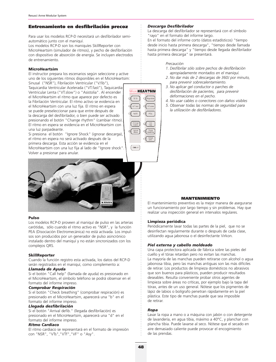 3B Scientific Resusci Anne CPR Torso User Manual | Page 46 / 73