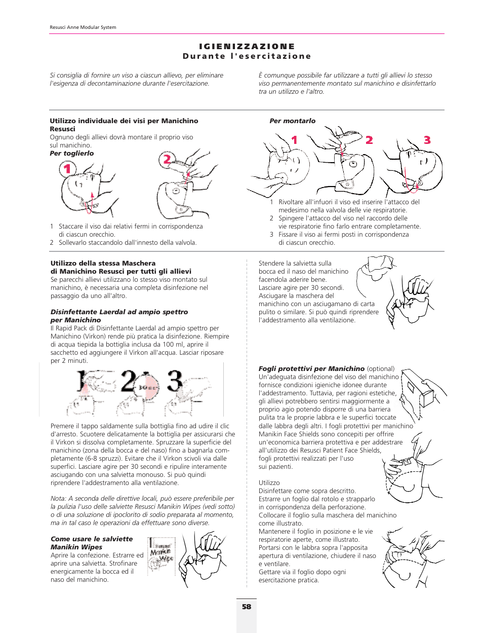 3B Scientific Resusci Anne CPR Torso User Manual | Page 56 / 73