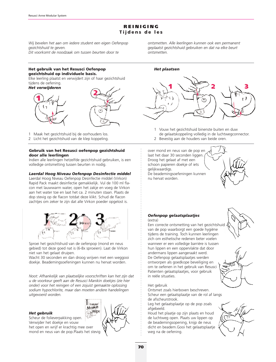 3B Scientific Resusci Anne CPR Torso User Manual | Page 68 / 73