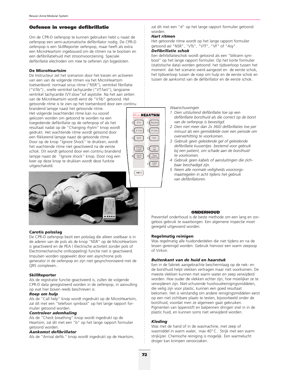 3B Scientific Resusci Anne CPR Torso User Manual | Page 70 / 73