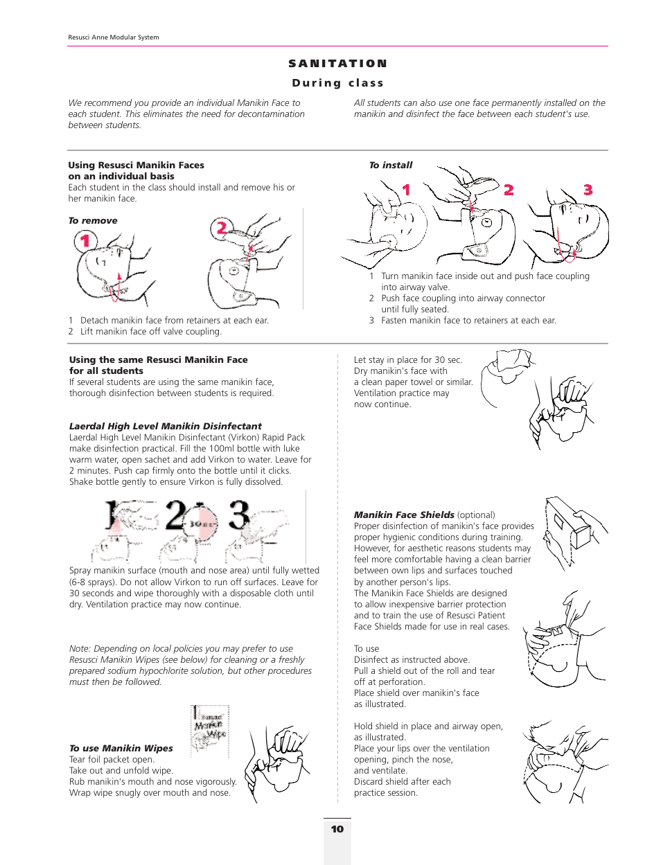 3B Scientific Resusci Anne CPR Torso User Manual | Page 8 / 73