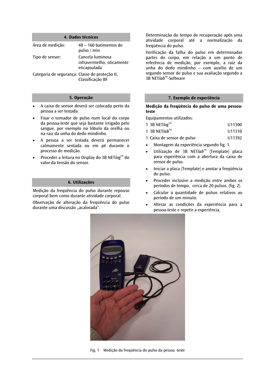 3B Scientific Human Pulse Sensor Box User Manual | Page 22 / 24