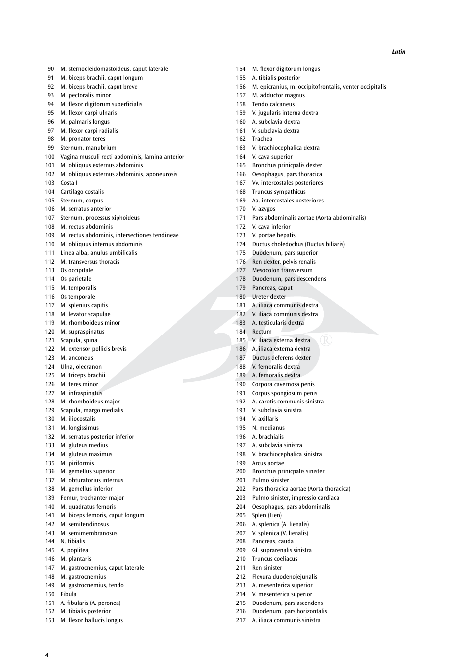 3B Scientific Life size Male Muscular Figure, 37-part User Manual | Page 4 / 60