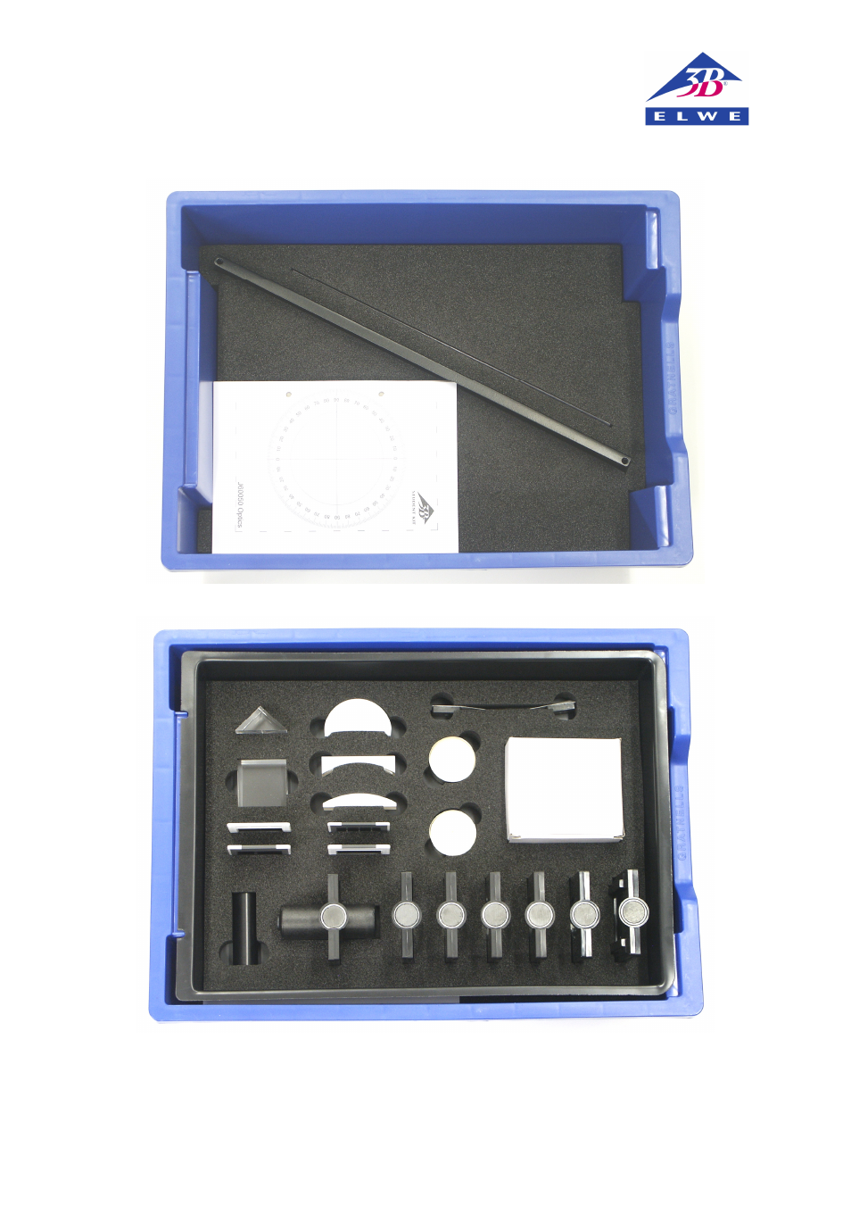 3B Scientific Basic Optics Kit (230 V, 50__60 Hz) User Manual | 1 page
