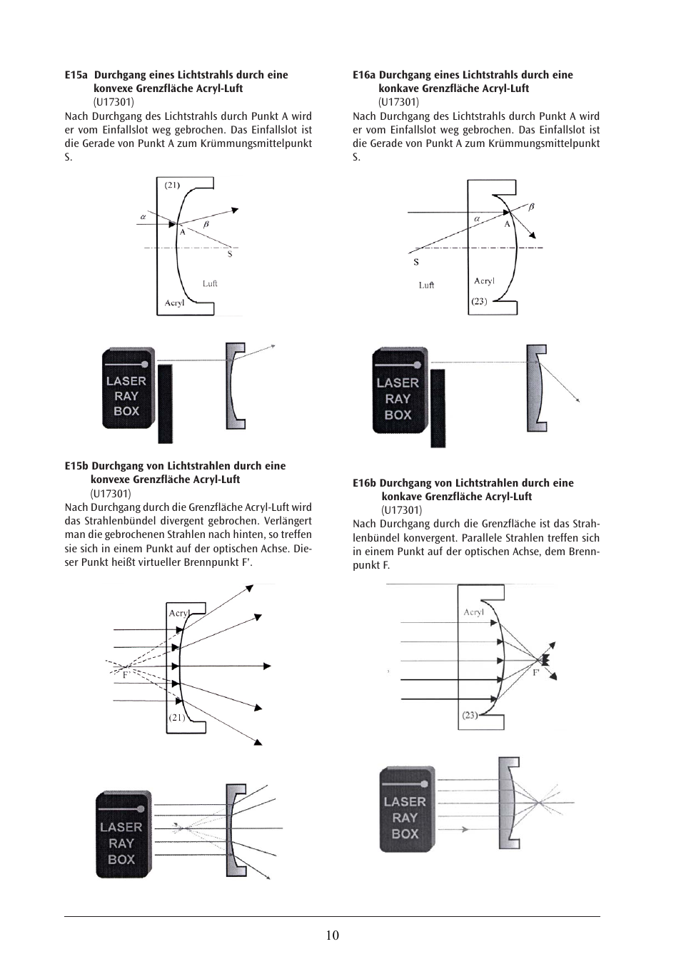 3B Scientific Laser Optics Supplemental Set User Manual | Page 10 / 93