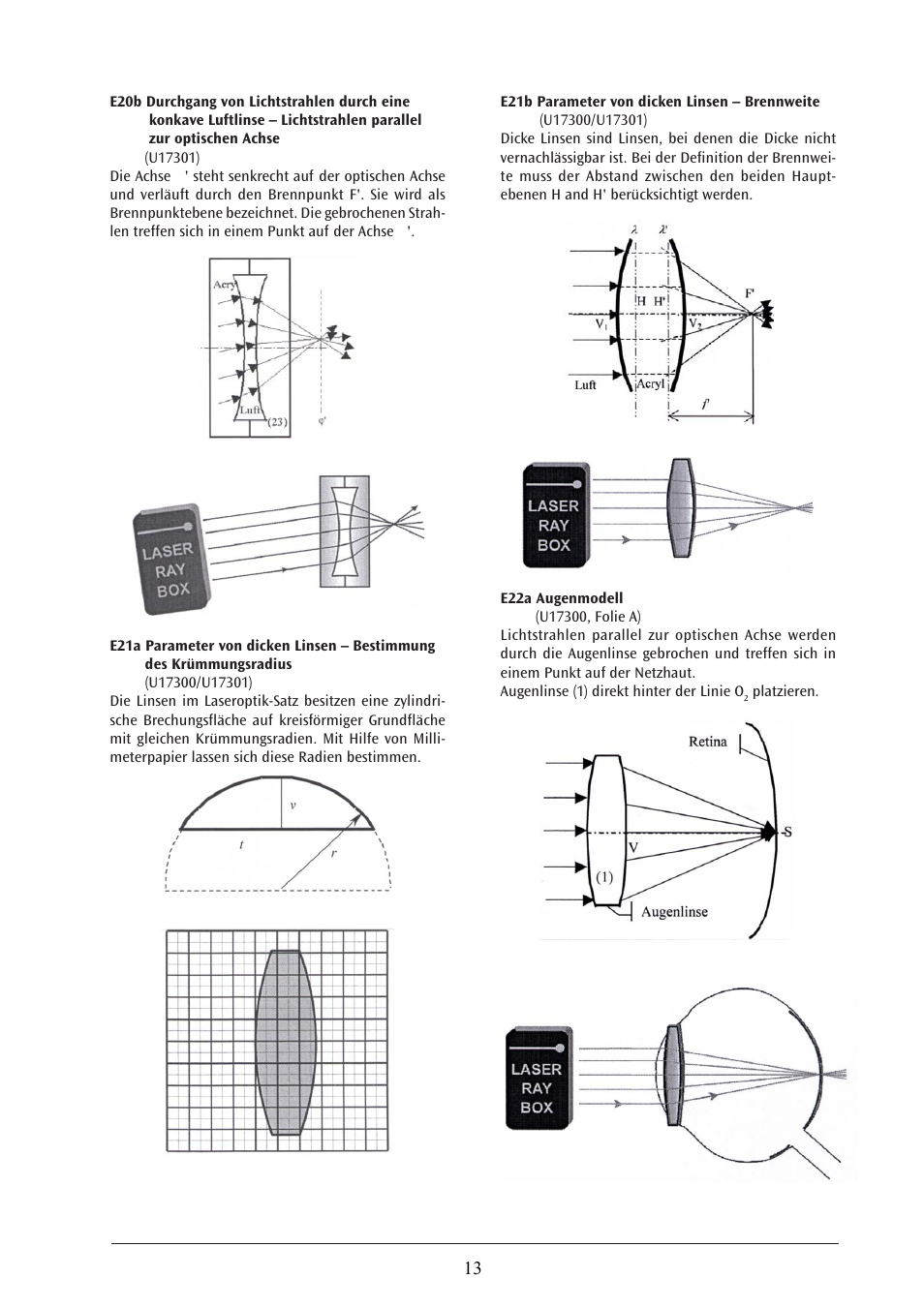 3B Scientific Laser Optics Supplemental Set User Manual | Page 13 / 93