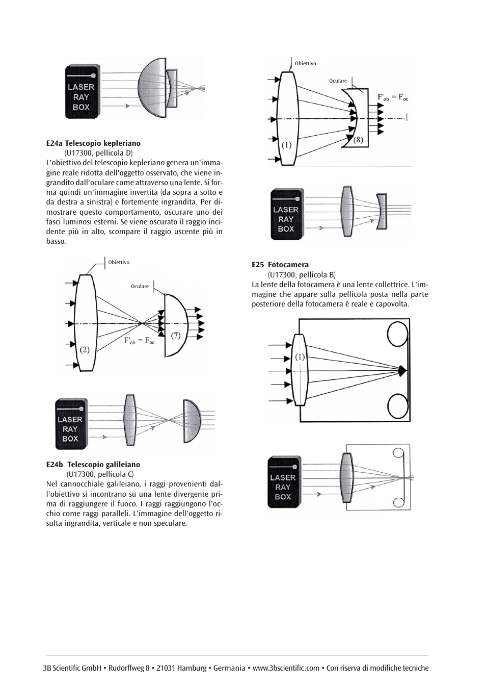 3B Scientific Laser Optics Supplemental Set User Manual | Page 62 / 93
