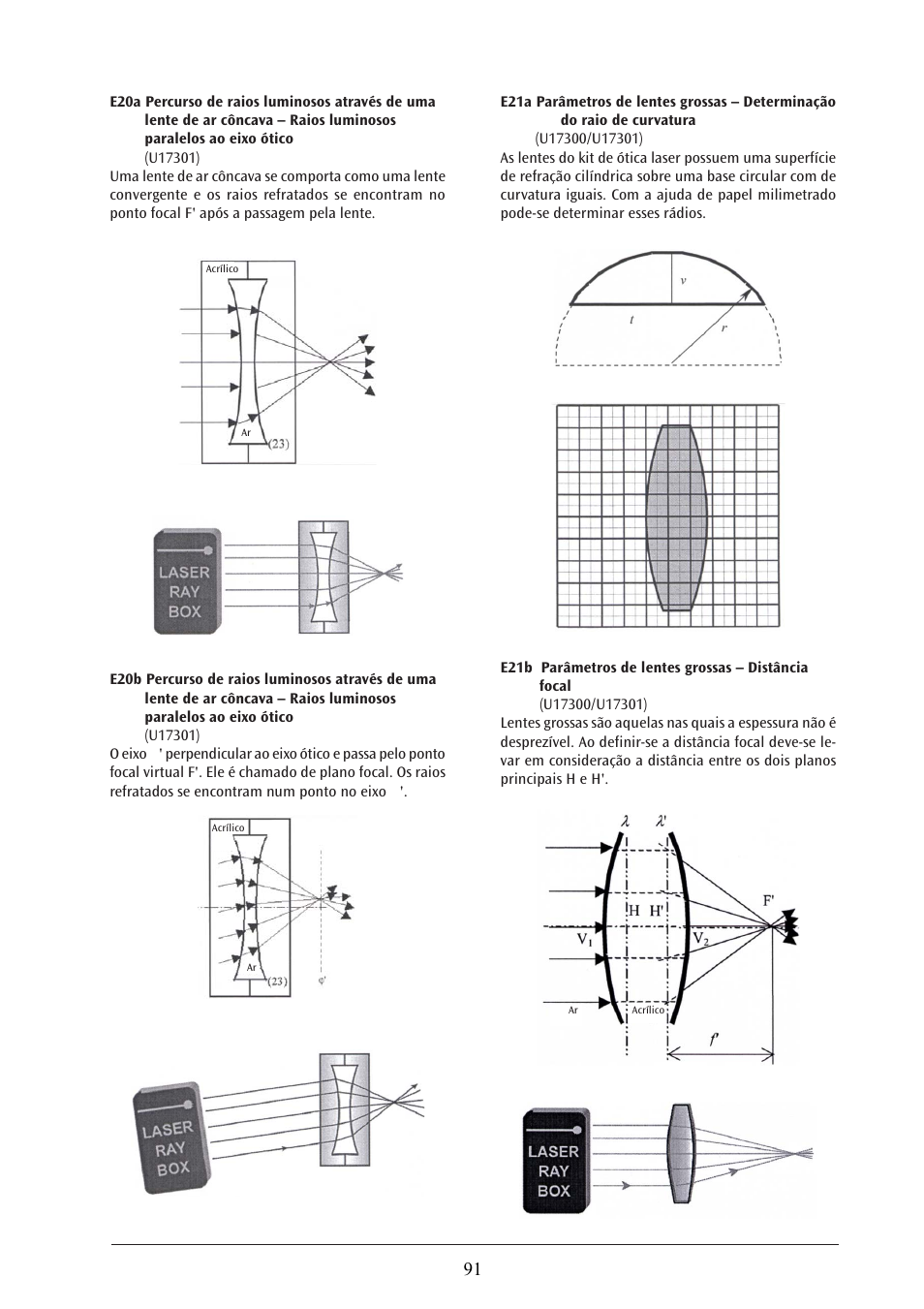 3B Scientific Laser Optics Supplemental Set User Manual | Page 91 / 93