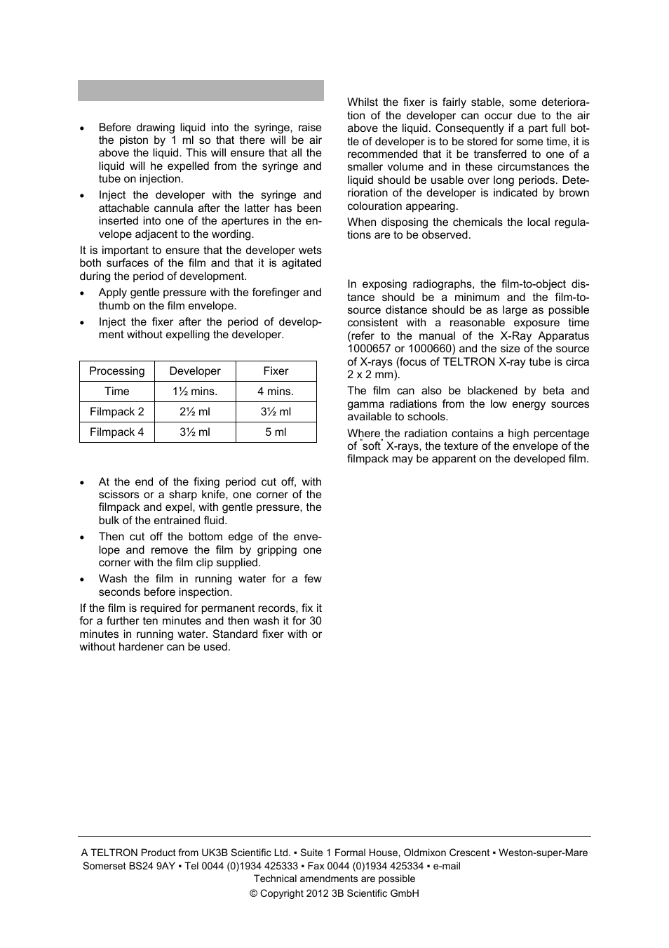 3B Scientific Filmpack 2 User Manual | Page 2 / 2