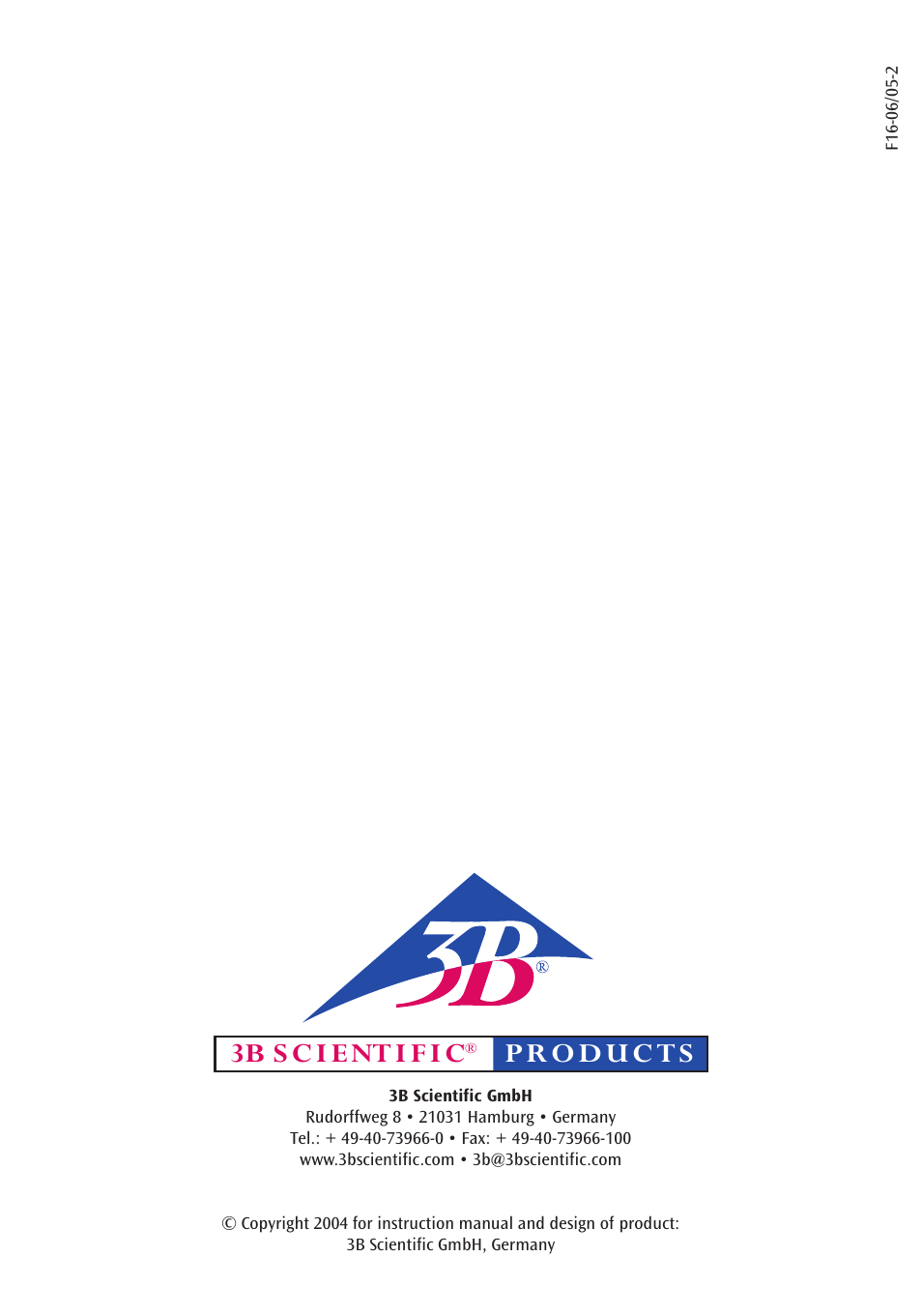 3B Scientific 3B MICROanatomy™ Eye User Manual | Page 16 / 16