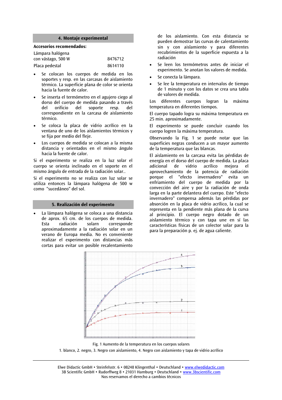 3B Scientific Solar Energy Basic Kit User Manual | Page 10 / 12