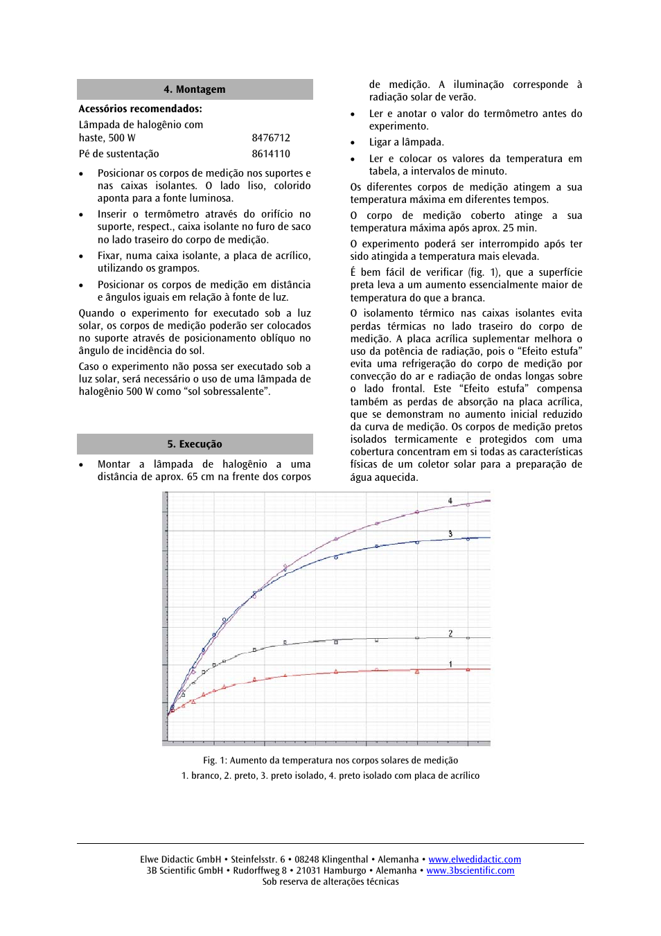 3B Scientific Solar Energy Basic Kit User Manual | Page 12 / 12