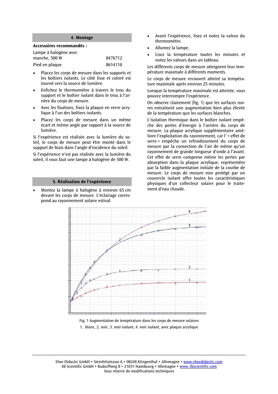 3B Scientific Solar Energy Basic Kit User Manual | Page 6 / 12