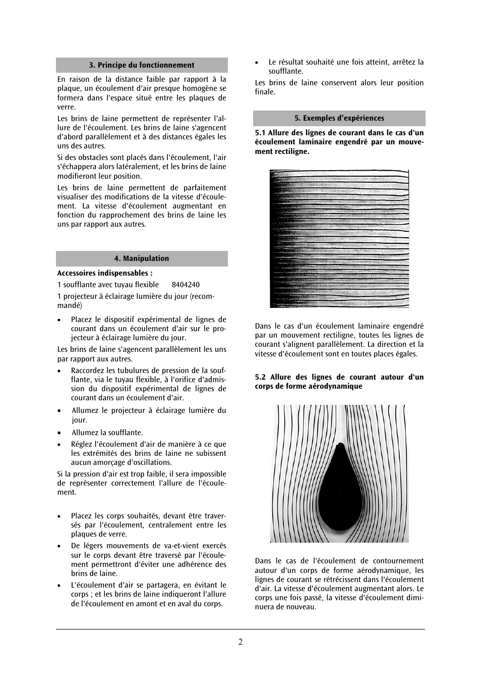 3B Scientific Air Flow Apparatus User Manual | Page 8 / 18