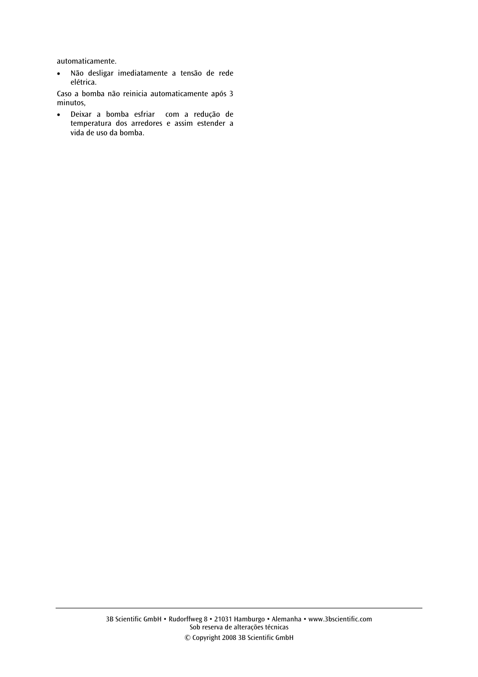 3B Scientific Rotary-Vane Vacuum Pump, Two-Stage User Manual | Page 24 / 24