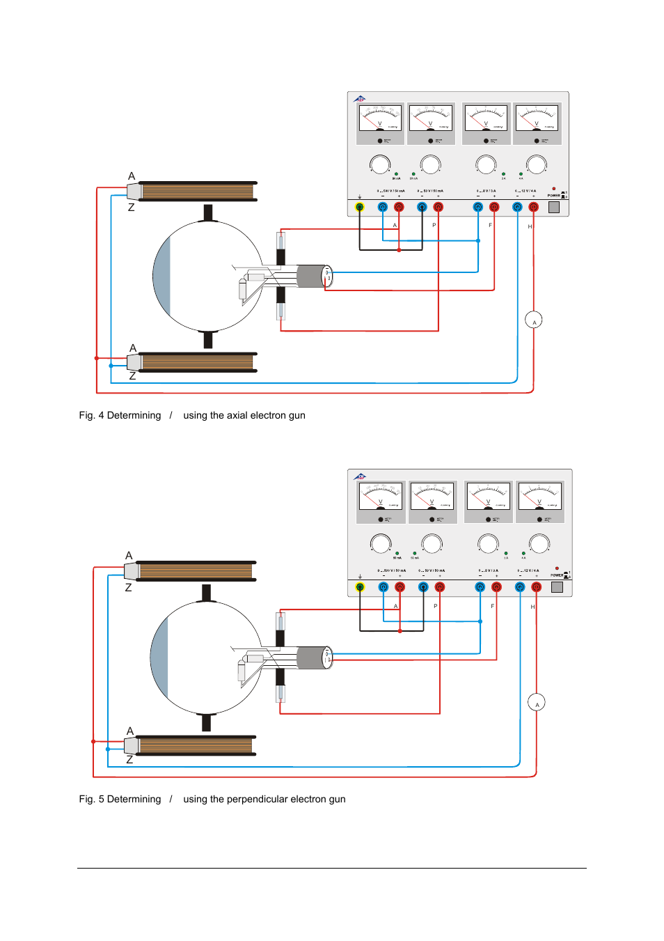 Za z a | 3B Scientific Teltron Dual Beam Tube D User Manual | Page 5 / 6