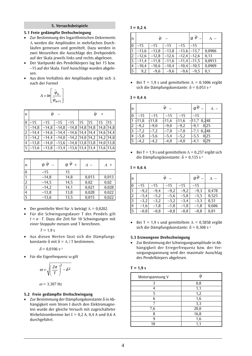 3B Scientific Pohl's Torsion Pendulum User Manual | Page 4 / 30