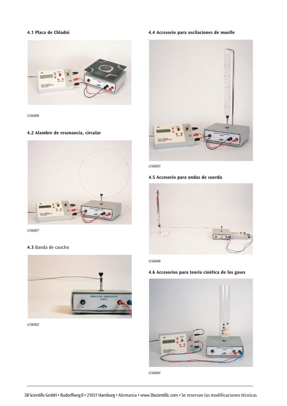 3B Scientific Vibration Generator User Manual | Page 10 / 12