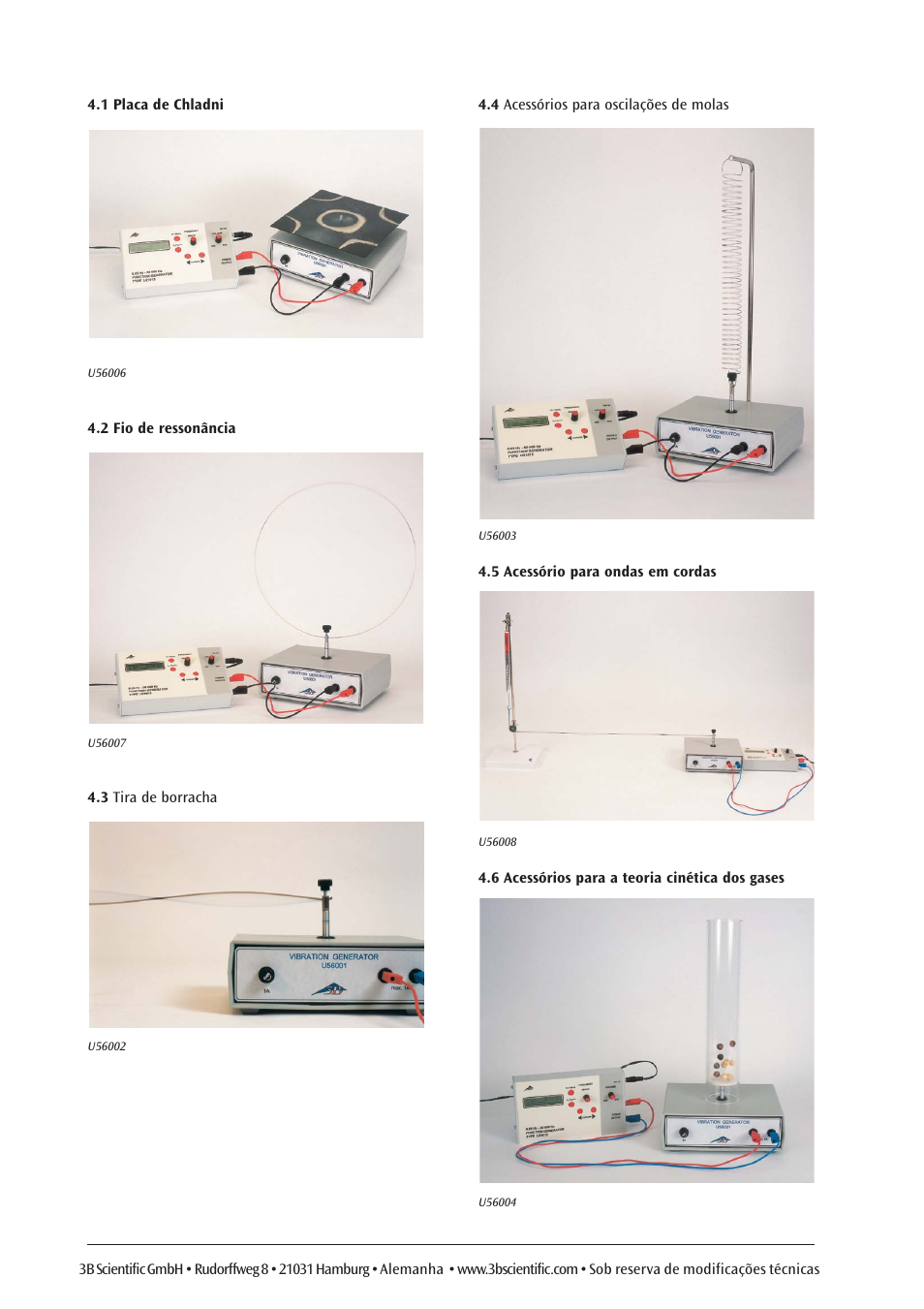 3B Scientific Vibration Generator User Manual | Page 12 / 12