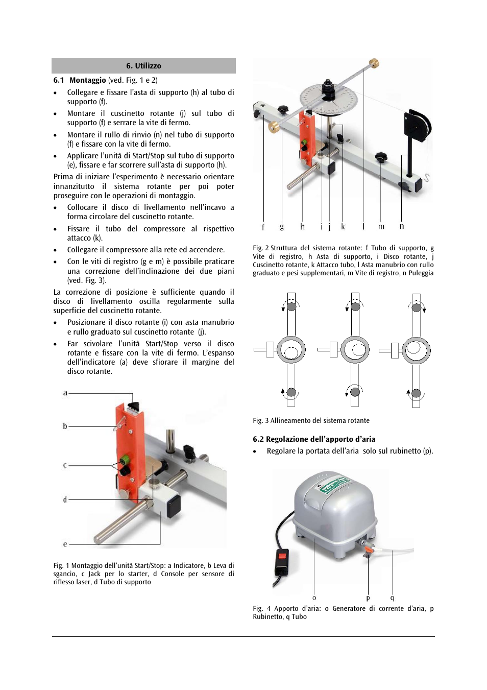 3B Scientific Rotating System on Air Bed (230 V, 50__60 Hz) User Manual | Page 21 / 36