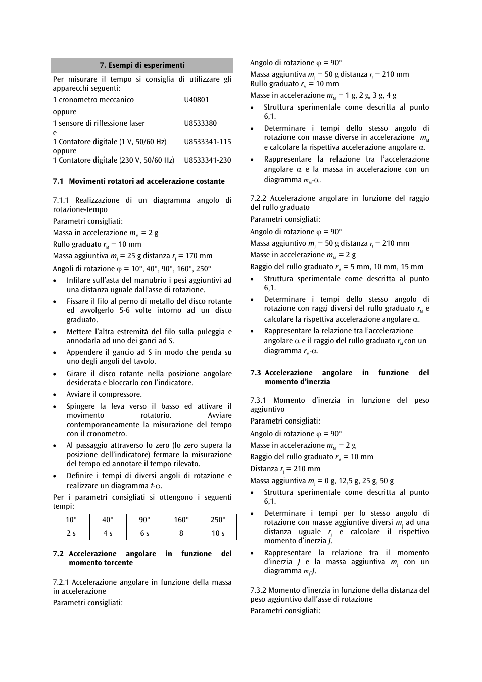 3B Scientific Rotating System on Air Bed (230 V, 50__60 Hz) User Manual | Page 22 / 36